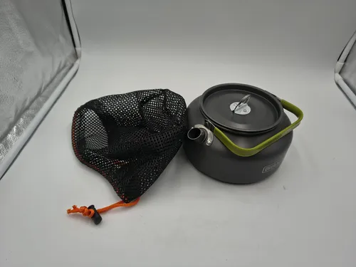 Overmont Camping-Kessel 0.8/1.2L in grün von Sea&Mew Consulting GmbH