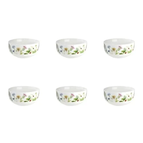 Gilde Porzellan Müslischale Bol Wild Flowers von GILDE