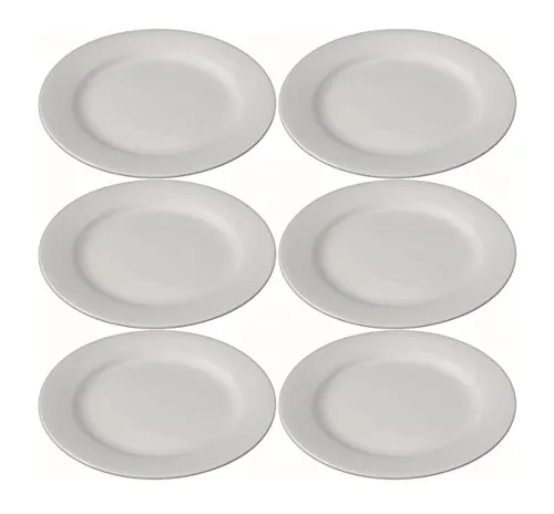 Teller flach Porzellan Ø 19 cm Set