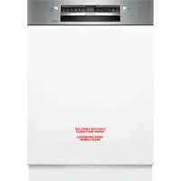 SMI6ZCS17E Serie 6 Spülmaschine - Edelstahl, 60 cm, Home Connect - Geschirrspüler mit Home Connect, energieeffizient und leise mit nur 39 dB, ideal für moderne Küchen.
