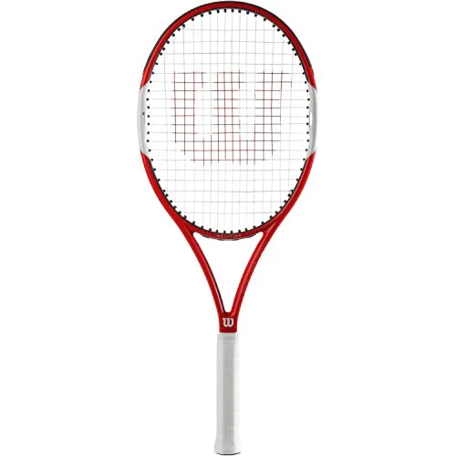 Wilson SIX ONE LITE 102 Tennisschläger - Leichter Performance Racket mit vollem Graphit für optimale Kontrolle und Power auf dem Platz.