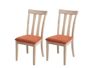 Esszimmerstuhl MCW-G46, 2er-Set, orange in orange von MCW