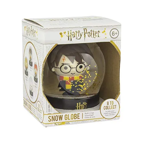 Harry Potter Schneekugel Multicolor, gefüllt mit Glitter, ca. 9 cm.