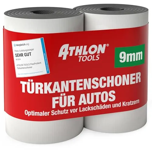 ATHLON TOOLS 2X Auto-Türkantenschutz (9mm) FlexProtect von ATHLON TOOLS