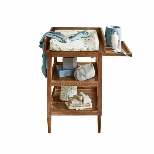 LOBERON Wickelkonsole Bellouvre mit Ausziehtisch aus Mangoholz