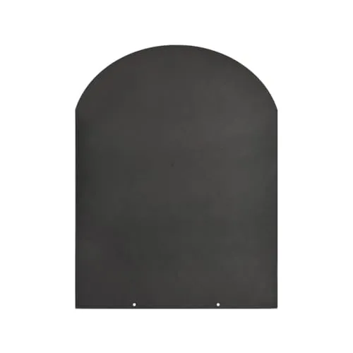 Bodenschutz für Holz- und Pelletöfen aus Stahl 90 x 80 von Divina Fire