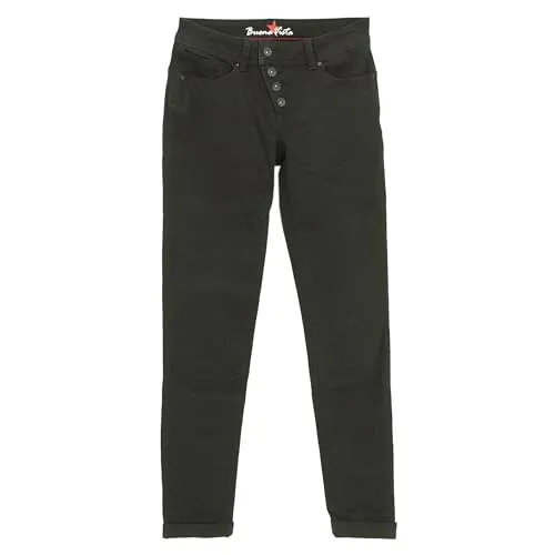 Buena Vista Damen Jeans Malibu Stretch Twill Black in schwarz von Buena Vista
