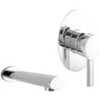 PaulGurkes Waschtischarmatur PGSETFA7J34K163c - Waschtischarmatur aus massivem Messing, verchromt und mit langlebiger Keramikkartusche. Ideal für modernes Badezimmer-Design.