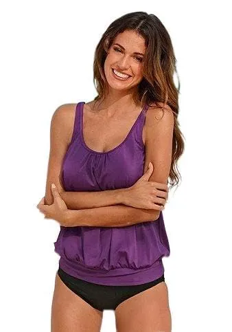 Lascana Damen Oversize-Tankini mit Softcups von LASCANA 
