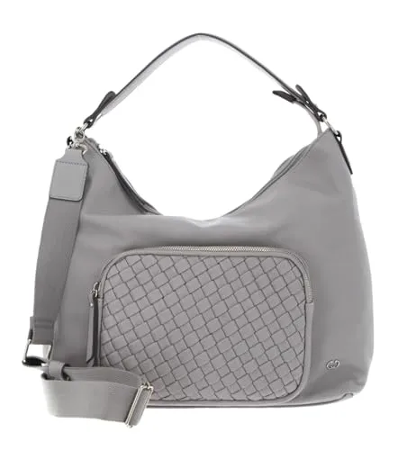 Gerry Weber wave hobo lvz Grau - Damen-Shopper mit elegantem Design, ideal zum Kombinieren mit Outfits. Maße: 38 x 32 x 14 cm, ein echter Hingucker für jede Gelegenheit.