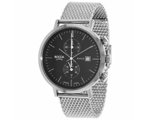Boccia Chronograph Chronograph für Herren, (1-tlg., Armbanduhr)