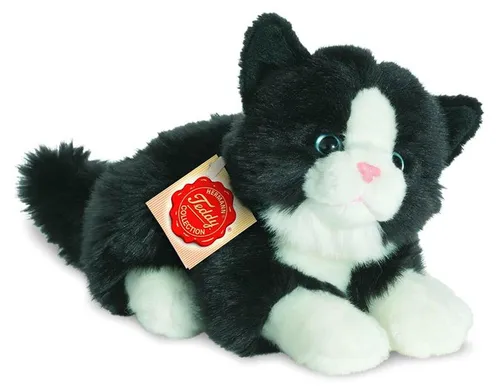 Teddy Hermann 90689 Katze 20 cm, Kuscheltier