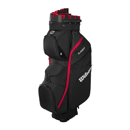 Wilson Bag I-Lock CART Schwarz/Rot, Keine Größe