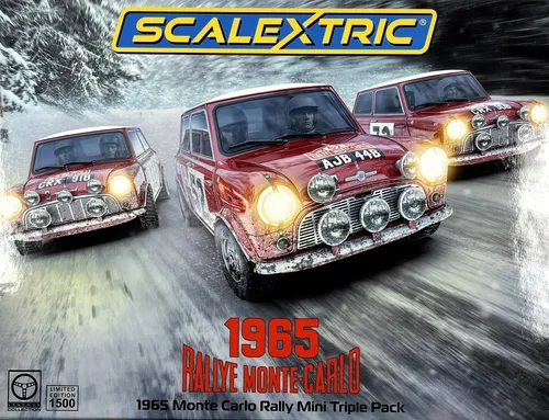 1/32 Scalextric Lehrbox für Limited Edition C4488A Monte Carlo Mini Slotcar