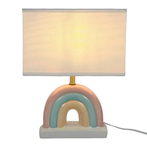 Relaxdays Tischlampe Regenbogen für Kinderzimmer von Relaxdays