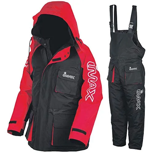 Imax Thermo Suit XL - 2-teilig Skianzug - Jagen - Robuster Thermoanzug aus 100% Polyester, ideal für kalte Wintertage und outdoor Aktivitäten.