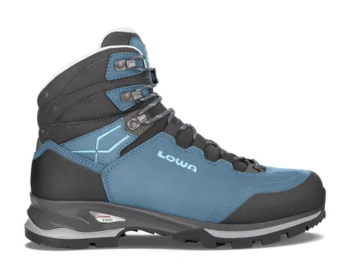 Lowa Lady Light LL Wander-Trekkingschuhe - himmelblau - Wanderschuhe mit hochwertigem Nubukleder und VIBRAM®-TRAC-LITE-II-Sohle für optimalen Halt auf allen Untergründen, speziell für die weibliche Anatomie entwickelt.