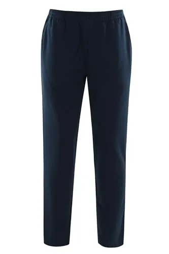 Hajo Herren Wellnesshose 20025/3, Blau (609 marine)-Gr.33