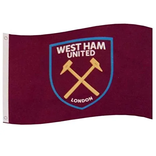 West Ham Football Club Official Large Flag Big Crest Game Fan Banner
