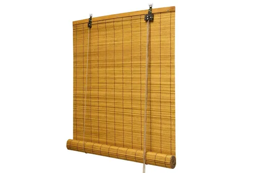 Sol Royal Bambusrollo ohne Bohren 70 cm – Sichtschutz Rollo mit Klemmfix - Praktisches Bambusrollo in 70x160 cm für Fenster und Türen, einfach ohne Bohren zu montieren. Bietet effektiven Sichtschutz und sanftes Licht, ideal für jeden Raum – sicher und vielseitig einsetzbar!