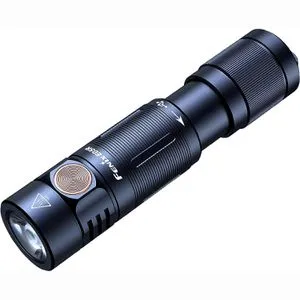 Fenix E05R Taschenlampe, 400 Lumen - Fahrradbeleuchtung mit 400 Lumen in kompakter Bauweise, wasserdicht und mit einfachem Micro-USB Aufladen. Ideal für Outdoor-Aktivitäten und Notfälle.
