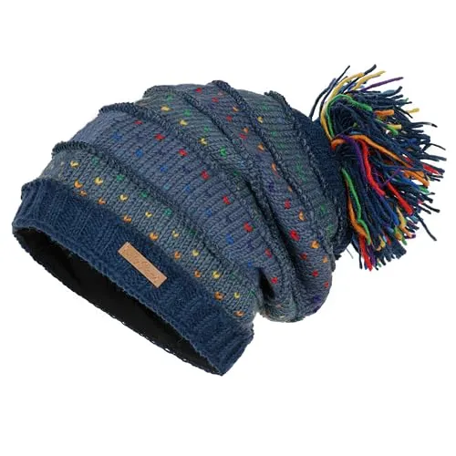 Wollmütze Modell Tikano D Blau