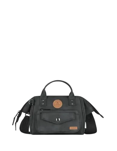 CABAIA Handtasche Nubuck Crossbody Set (2-tlg) - Stylische CABAIA Handtasche im Set: Umhängetasche mit verstellbarem Schulterriemen und einer praktischen Utensilientasche. Ideal für den Alltag mit durchdachter Organisation und ausreichend Stauraum.