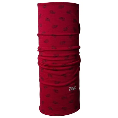 P.A.C. PAC Merino Schal, One Size, Paisley Plum - Outdoor Funktionstücher für Herren, aus hochwertiger Merinowolle für optimale Wärme und Feuchtigkeitsregulierung.