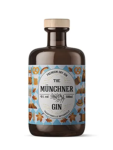 The Münchner Premium Dry Gin 0,5l (41% Vol.)