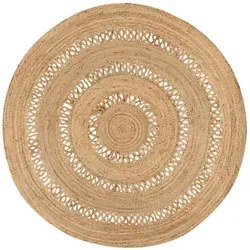 Steffensmeier Jute Teppich Goa | Rund Ø 150 cm von Steffensmeier