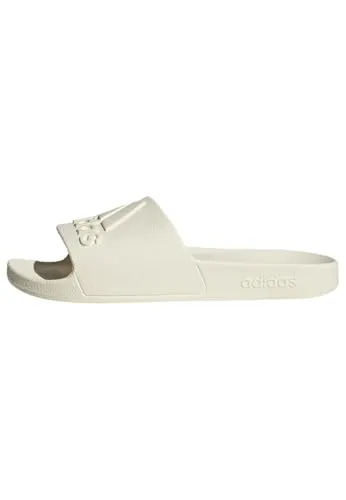 adidas Unisex Adilette Aqua Slides RUTSCHEN, Off White/Off White/Off White, 44 1/2 EU