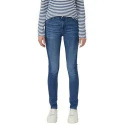S. Oliver Jeans-Hose BLUE 44/30 - Jeans für lässige Alltagslooks: Diese Skinny Jeans mit Mid Rise und 5-Pocket-Form bietet höchsten Tragekomfort und passt perfekt zu jedem Anlass.