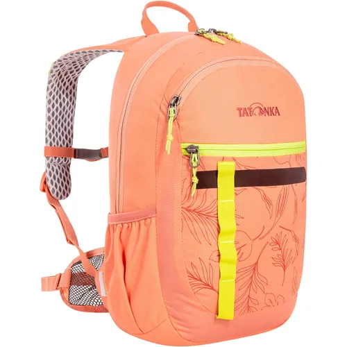 Tatonka City Pack JR 12 apricot (135) 12 l - Kinderrucksack für Grundschulkids, aus recycelten Materialien und PFC/PFAS-frei. Ideal für Schule, Sport und Ausflüge mit gepolstertem Tragesystem und Reflexstreifen für Sicherheit im Straßenverkehr.