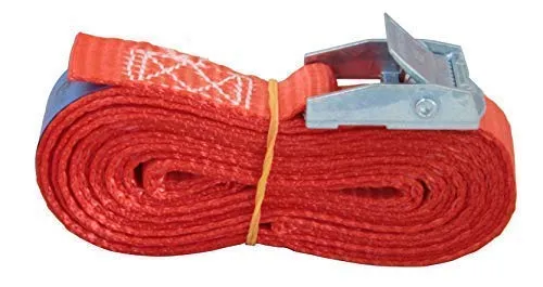 Hedef 1x 3m Spanngurt mit Klemmschloss 250 daN Schnellverschluss Befestigungsriemen Zurrgurt ideal zur Befestigung am Fahrradträger