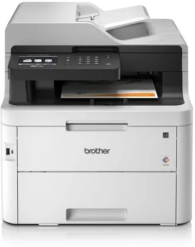 Brother MFC-L3750CDW Farb-Multifunktionsgerät - Kompaktes 4-in-1 Drucker mit WLAN, 24 Seiten/Min., 9,3 cm Touchscreen und mobiler Druckfunktion für effizientes Arbeiten.