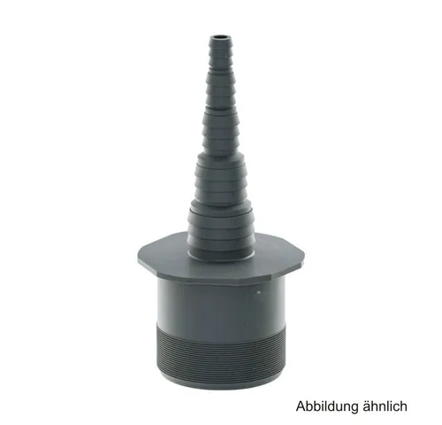 Haas KG Badarmatur Haas PP Schlauchnippel DN 40 Übergang von Schlauch 8,2-26,5mm zum Abfl