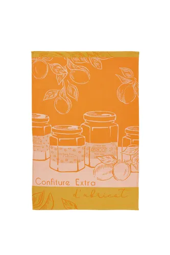Geschirrtuch Jacquard CONFITURE ABRICOT, Coucke