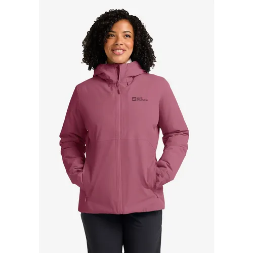 Jack Wolfskin Wisper INS Jacket W - 2XL - Funktionsjacke für Damen, bietet optimalen Wetterschutz mit TEXAPORE ECOSPHERE PRO und exzellente Wärmespeicherung dank PRIMALOFT Isolierung, ideal für kalte Tage.