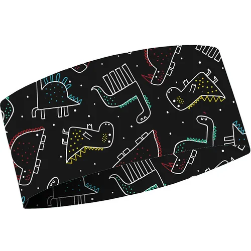 MATT Kinder Thermo Stirnband (Größe ONE SIZE, schwarz)