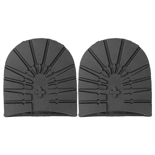 Akozon Anti-Rutsch-Schuhsohlen, Gummi, Unisex-Erwachsene, Schuhzubehör, Schuh-Einlage, Schwarz, Flexibel, Rutschfest