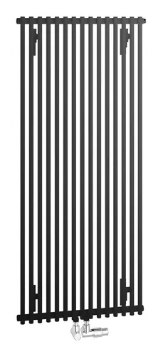 Produktbild Kermi Design-Heizkörper „Pio®“ 160,4 × 45 cm in Schwarz Soft