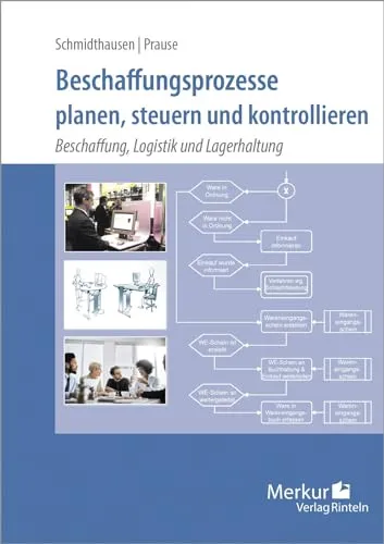 Beschaffungsprozesse planen, steuern und kontrollieren - Praktisches Buch zur effizienten Steuerung von Beschaffung, Logistik und Lagerhaltung. Ideal für Fachleute, die ihre Prozesse optimieren möchten.