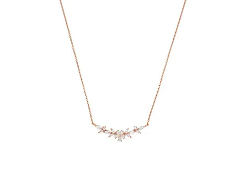 Amor Silberkette mit Anhänger - Elegante Damen-Halskette aus 925 Sterling Silber, längenverstellbar von 40 cm bis 45 cm, ideal für jeden Anlass und sorgt für hohen Tragekomfort.