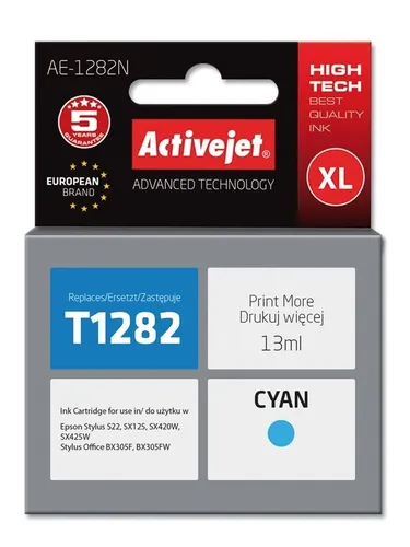 Produktbild Activejet AE-1282N Tintenpatrone (Ersatz für Epson T1282; Höchste; 5901452143404