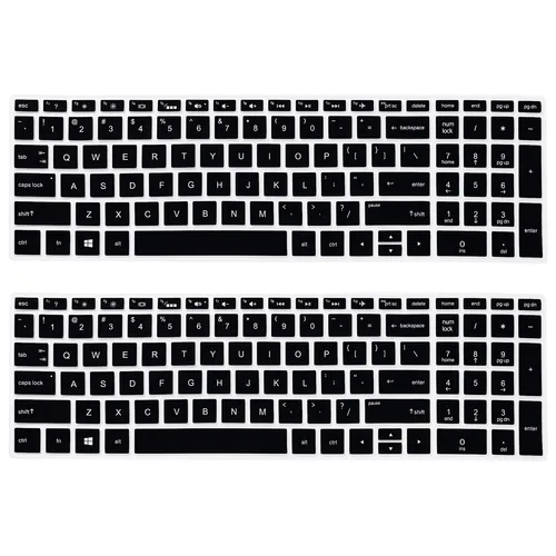 Anti-StaubTastaturSchutzfolieStaubschutzhaube Schwarz für HP Pavilion 15 Laptop