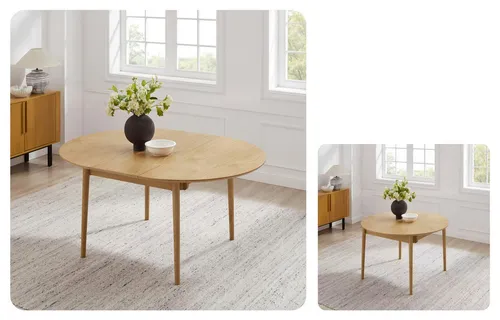 OTTO home Esstisch Branwell, 120 cm aus Eschenholz von OTTO home