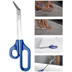 Pediküreschere 21 cm Fußnagelschere Mikrozahnung Fußnagel Schere Nagelschere