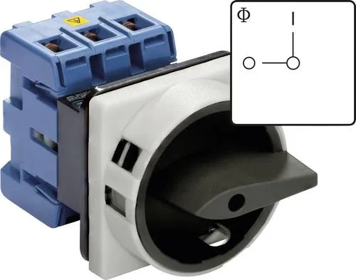 Kraus & Naimer KG41B.T103/01.E Lasttrennschalter 40A - Endschalter & Schalter mit Schnappfunktion, absperrbar und ideal für sichere Abschaltungen in elektrischen Anlagen.
