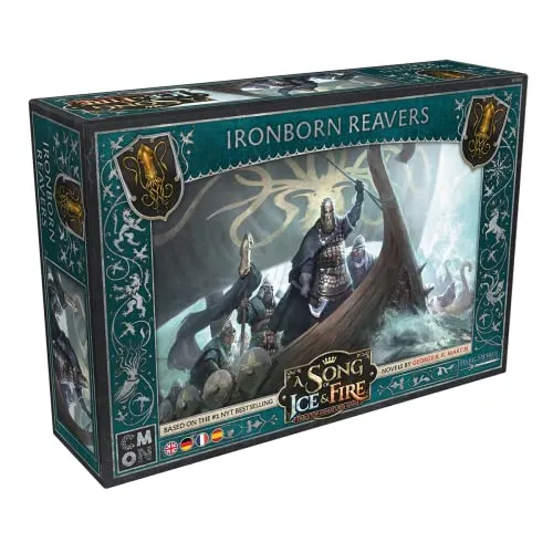 CMON - Song of Ice & Fire - Ironborn Reavers - Gesellschaftsspiel mit strategischem Gameplay, ideal für Fans von taktischen Brettspielen und der berühmten Buchreihe.