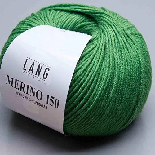 Lang Yarns Merino 150 Superwash 0116 grün